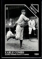 1992 Conlon Collection TSN #583 Earle Combs