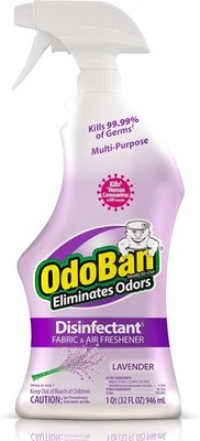 OdoBan Ready-to-Use and Odor Eliminator, 32 Ounce Spray Bottle, Lavender 