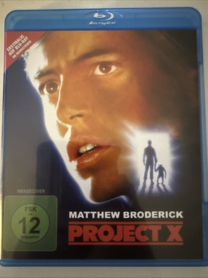 Project X - Matthew Broderick - Bluray - Uncut - Deutsch - Rar - Rarität