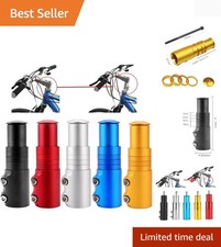 Bike Handlebar Riser - Aluminum Fork Stem Extender for Comfort Style