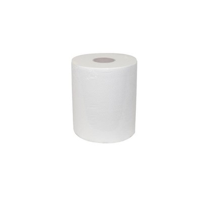 Premium White Paper Towel Roll 8 in x 800 ft 2'' Core Hardwound 6 Rolls
