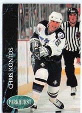 1992-93 Parkhurst #176 Chris Kontos Tampa Bay Lightning