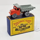 Matchbox Lesney – 6a   Quarry Truck  1954    (ID#48)    'A' SCRIPT BOX
