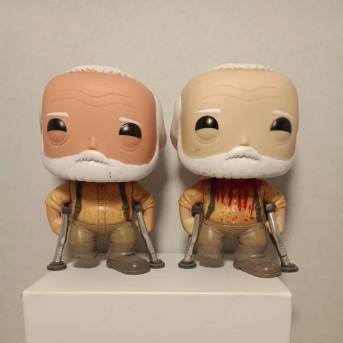 FUNKO POP The Walking Dead headless Herschel and regular Herschel LOOSE LOT OF 2