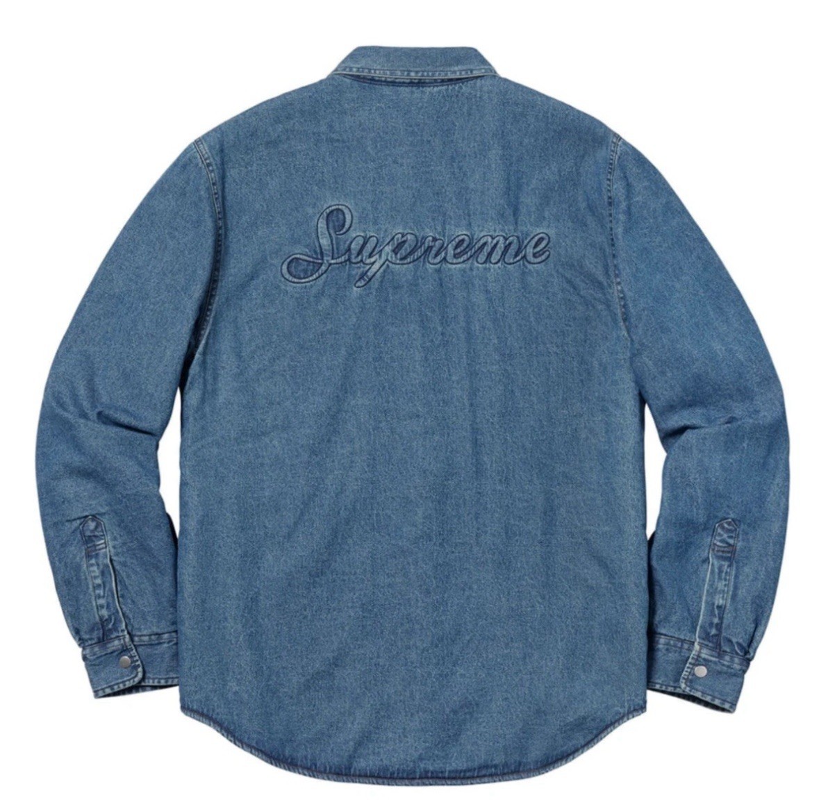 ジャケット・アウター supreme Sherpa Lined Denim Shirt FW18 Supreme Sherpa Shirt Jacket XL | eBay