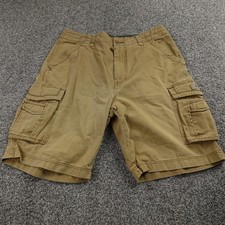 VTG Unionbay Shorts Mens 38 Brown Baggy Cargo Military Army Skate Grunge Rap Y2K