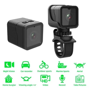 Sportkamera mit Hotspot Tragbarer Motorrad-Fahrrad-Fahrtenreker Motion D8632