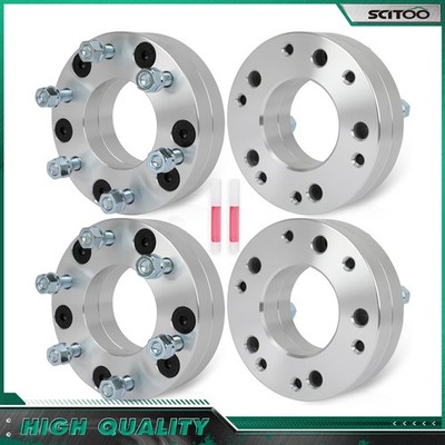 4X 2'' Wheel Adapters 5x135 to 6x139.7/ 6x5.5 12x1.5 For 1997-2003 Ford F-150