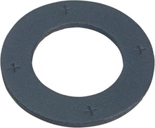 14002 Round Weatherproof Gasket, 4-inch Compatibility, Black, 2-Pack