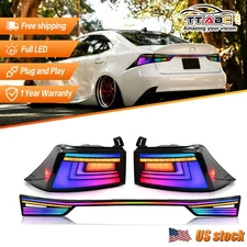 LED Tail Lights Kit w/ Trunk Light For 2014-2020 Lexus IS250 IS300 IS350 IS200T