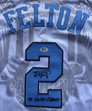 Raymond Felton Signed Autographed North Carolina Tar Heels Jordan Jersey PSA COA