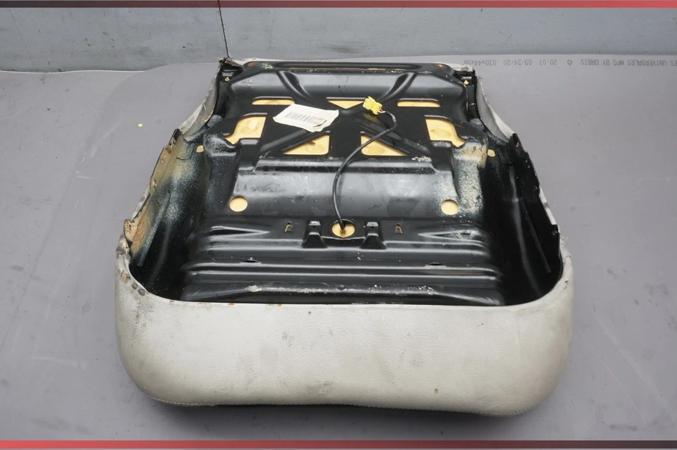 98-02 Mercedes-Benz CLK320 CLK430 asiento delantero derecho cojín inferior gris OEM Foto 2 de 4