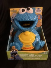 Sesame Street - Cookie Monster's Counting Jar - Activity Toy with Cookies - NEW