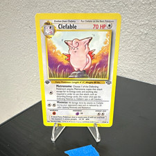 Wizards Pokemon TCG Clefable Jungle 17/64 Unlimited Rare 70HP on eBay