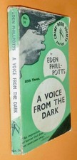 BRITISH PULP- CRIME BOOK- SOCITY- EDEN PHILLIPOTS- A VOICE FROM THE DARK