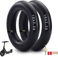 Heavy Duty 10X2.50 Thicker 40 Butyl Inner Tube with Valve Angle CR202 90 Replac