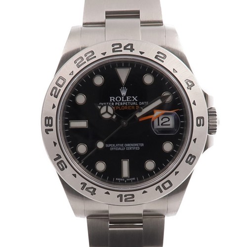 ROLEX Explorer II 216570 Automatic Watch Stainless Steel Black