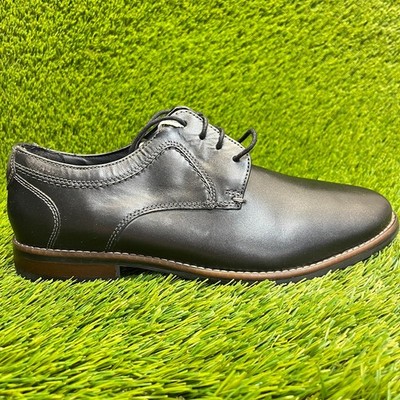 Nunn Bush Westwood Mens Size 9 Black Casual Classic Leather Oxford Dress Shoes
