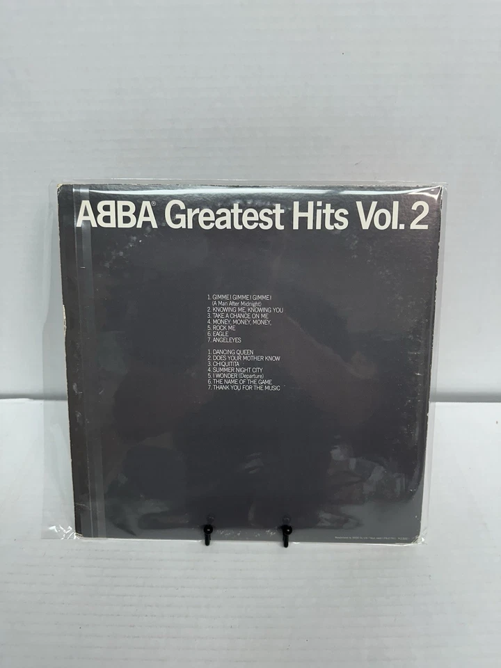 ABBA Greatest Hits Vol 2 VINYL LP Import JAPAN Discomate DSP 5113 w Insert OBI - Image 4 of 4