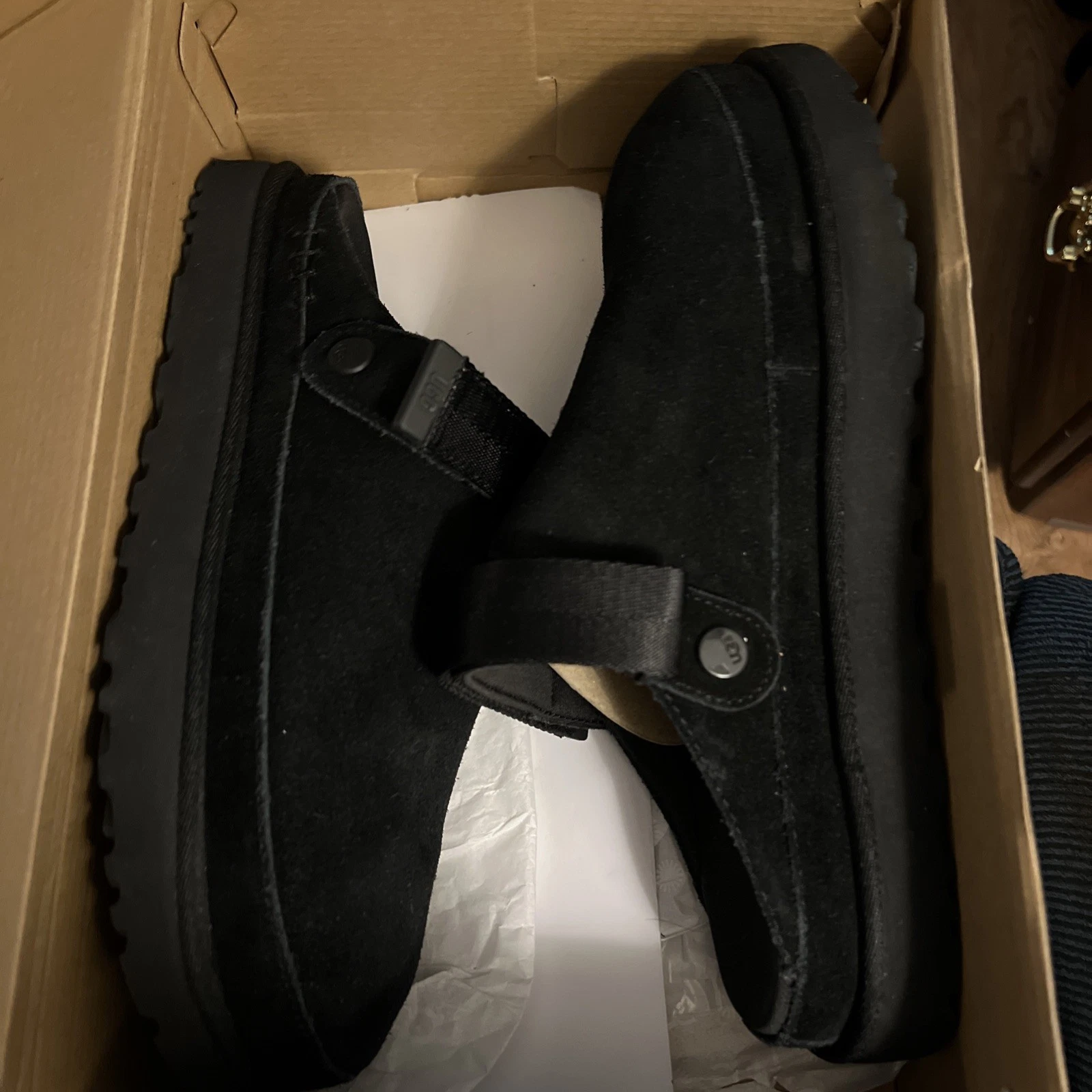 Zoccolo donna UGG Goldens platform nero taglia US 12 EU43 1138252