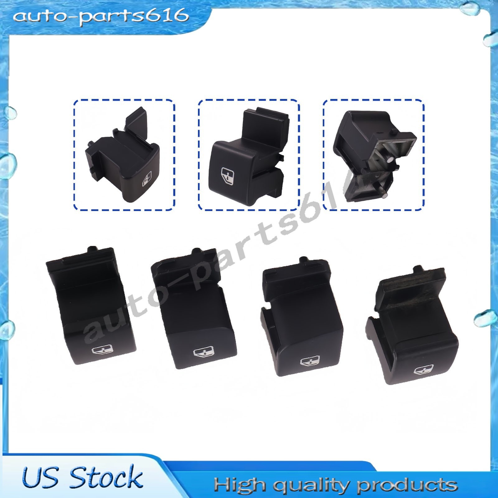 Power Window Master Switch Button Fit Maserati Quattroporte M139 247993 293425