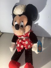 Disney Minnie Mickey  pals applause plush vintage new with tags
