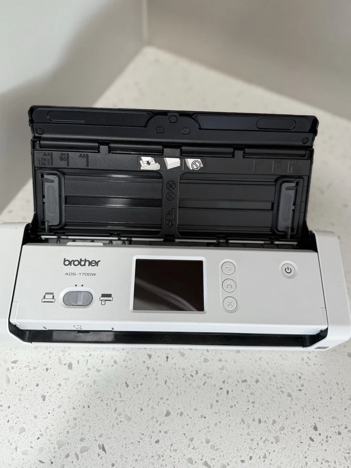 Brother ADS-1700W Wireless Portable Desktop Document & Receipt Scanner Tested - Image 3 of 4