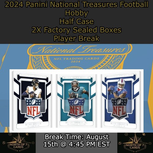 Roger Staubach - 2024 Panini National Treasures Football - 2X Box BREAK #2