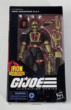 J-720 2024 HASBRO GI JOE CLASSIFIED SERIES IRON GRENADIER B.A.T.  134 NEW SEALED