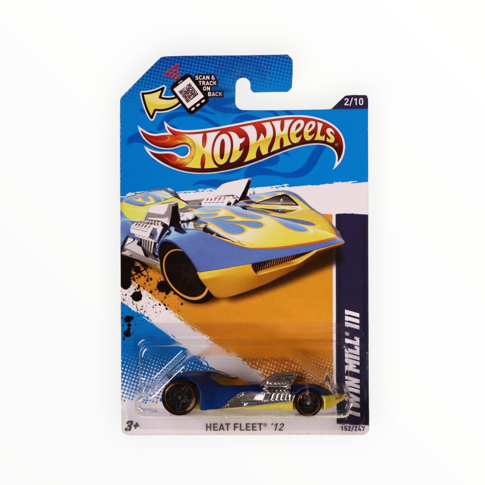 Hot Wheels Twin Mill III 152/247 - Blue - 2012 Mainline A