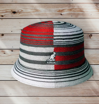 Kangol K3608 Digital Stripes Bin Hat Small Multi Color Stripe Bucket Cap Unisex