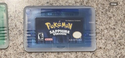 GBA Pokemon Sapphire Version (Game Boy Advance, 2003) Cartridge Game US
