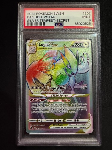 Lugia VSTAR graded PSA 9 for sale on eBay