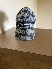 Supreme Black Fat Tip Hat 