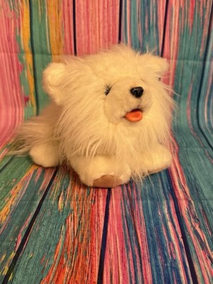FurReal Friends Smoochie Pup 2004 Animated Fluffy White Dog, Untested