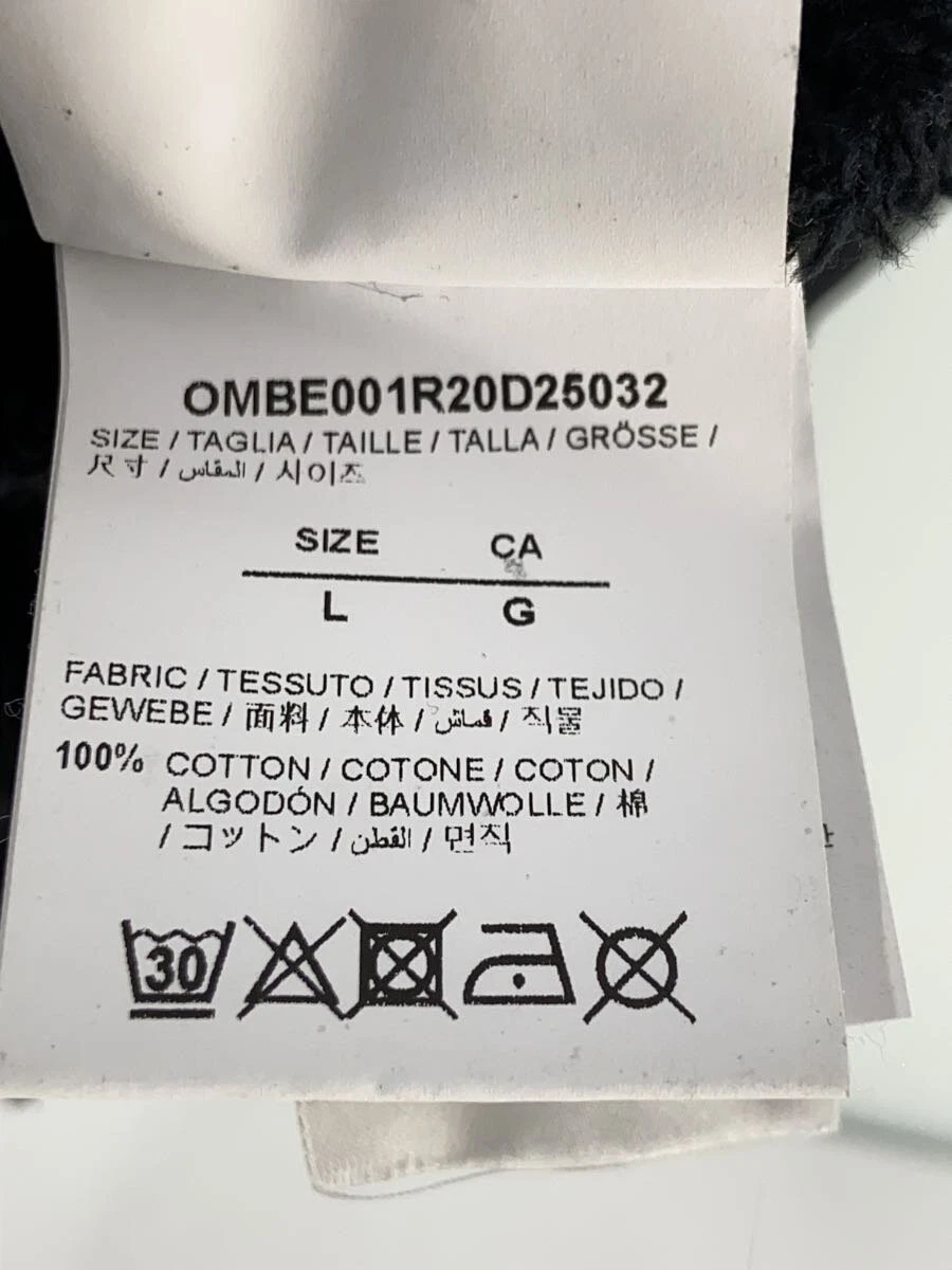 OFF WHITE Felpa con cappuccio zip OFFWHITE nera L usata