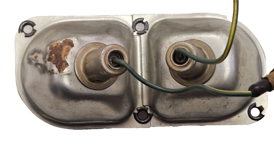 1967 1968 Mustang Cougar OEM Map Light w/ Switch Bar f/ Overhead Console - Image 3 of 4