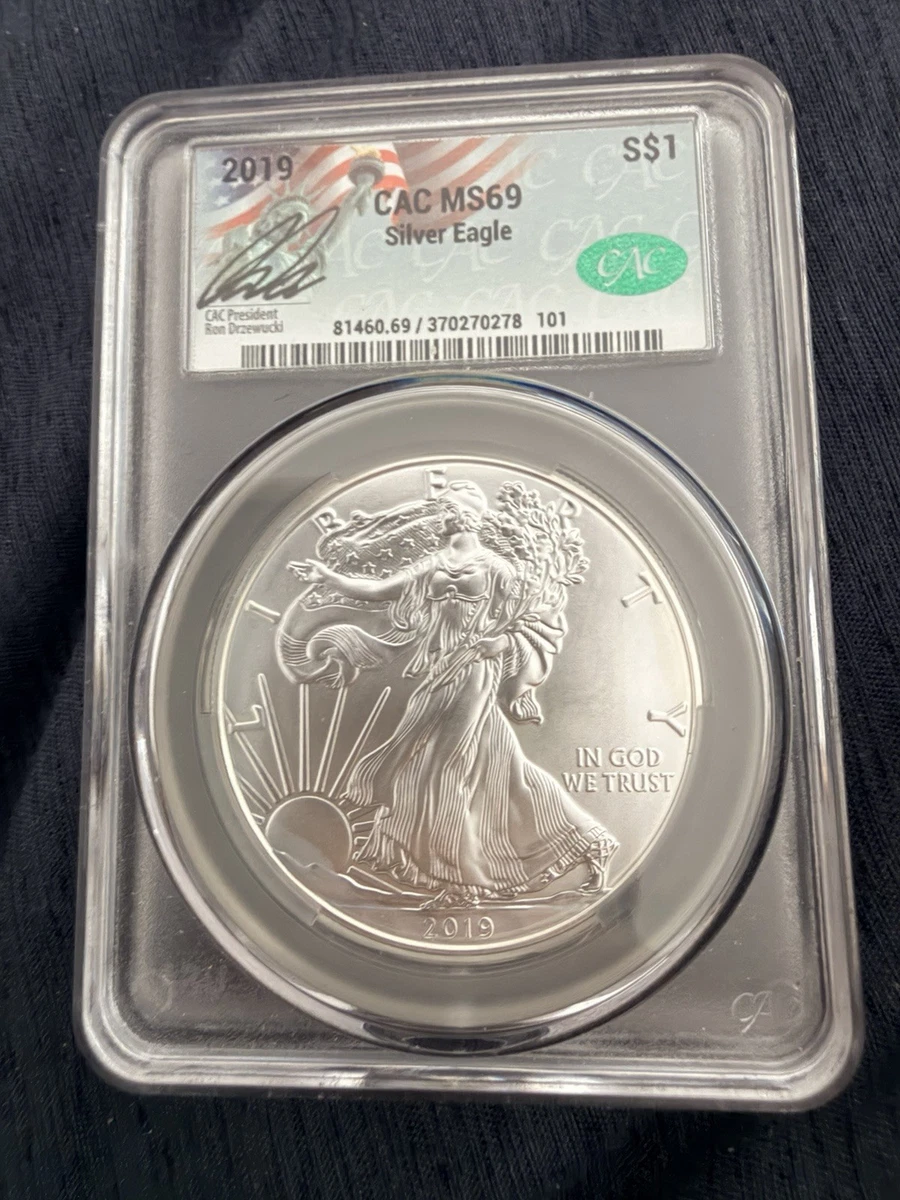 American Eagle MS 69 Graded 2019 Silver Bullion Coins for sale | eBay