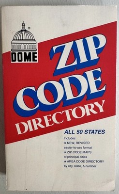 Zip Code Directory For All 50 States Paperback By Dome