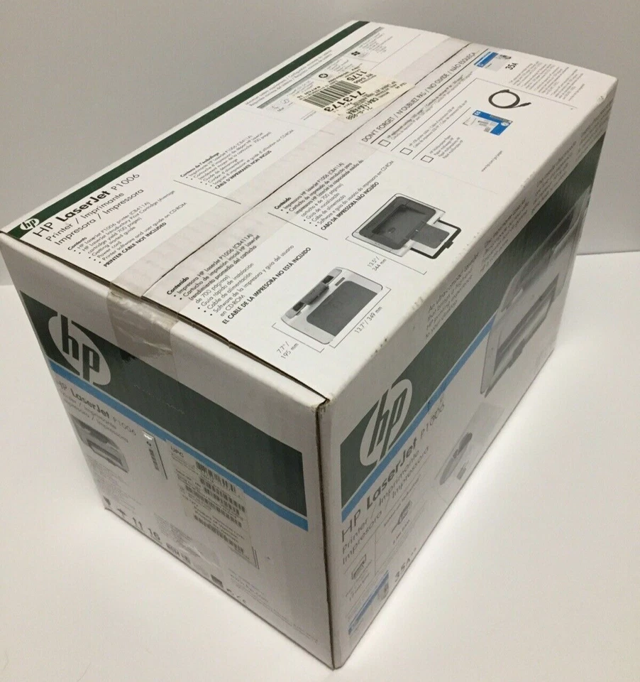 HP LaserJet P1006 Workgroup Laser Printer - BRAND NEW - Image 3 of 3