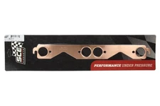 Sce Gaskets 4011 Pro Copper Embossed Exhaust For Sbc 1.6" Rnd Tube Headers