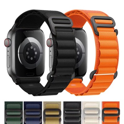 Nylon Alpine Loop Band For Apple Watch Ultra 2 Series 10 9 8 7 SE Strap 49mm