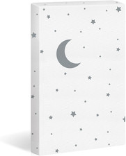 Portable 38"x24" Mini Crib Mattress with Soft Waterproof Cover Support Foam