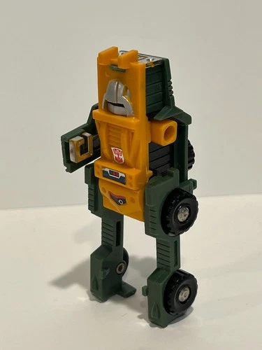 1984 Transformers G1 Mini Vehicles BRAWN TYPE 2 Variant 2-Pc Pre-Rub ~Incomplete