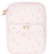 Yoobi x LoveShackFancy Pink Floral Padded Tech Organizer