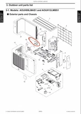 FUJITSU OEM Brushless DC Fan Motor - Outdoor Condenser P/N 9603553005, New!