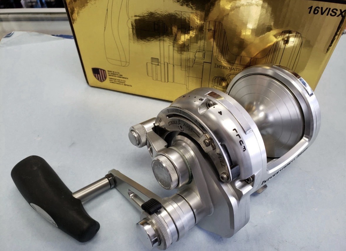 Penn International 16 VISXS International Lever Drag Reel Tw