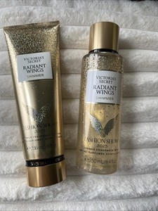 Victoria's Secret Fashion Show Shimmer Icons Radiant Wings Mist & Lotion Set New