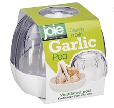 NEW JOIE CLEARLY FRESH GARLIC VENTILATED STORAGE POD
