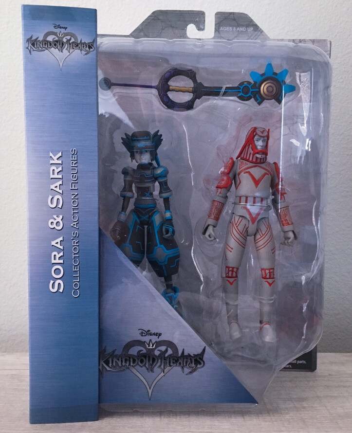Kingdom Hearts Select Series 3 Sora & Sark  Action Figures